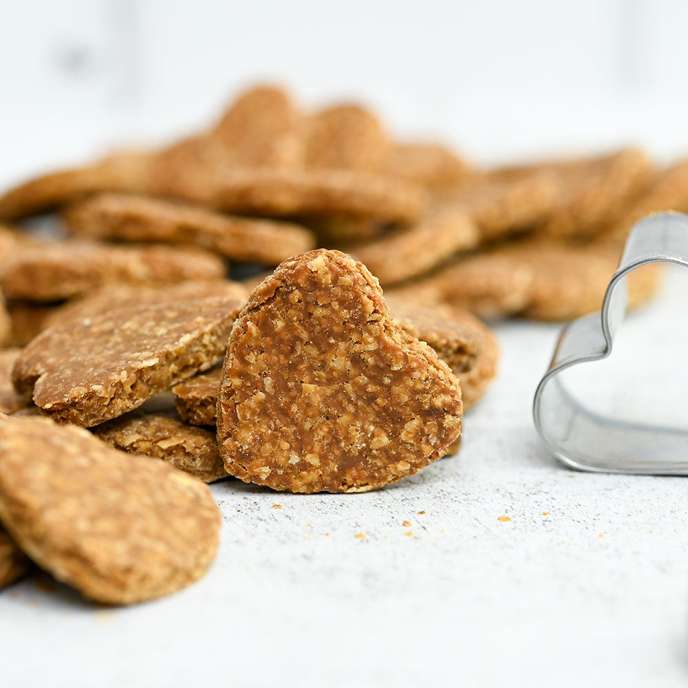 Banana and Peanut Butter Oaty Hearts image 3