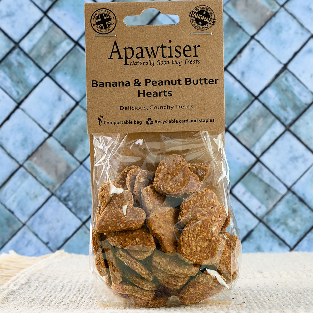 Banana and Peanut Butter Oaty Hearts image 0