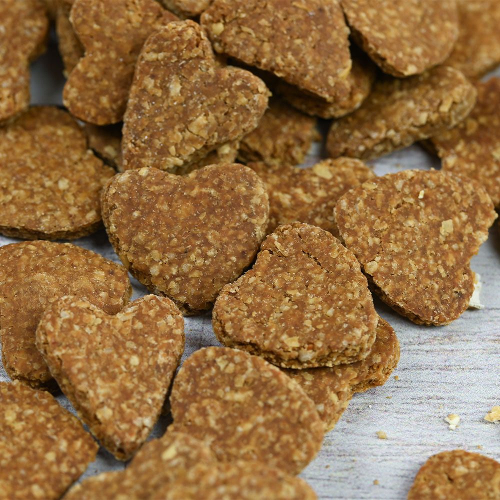 Banana and Peanut Butter Oaty Hearts image 2