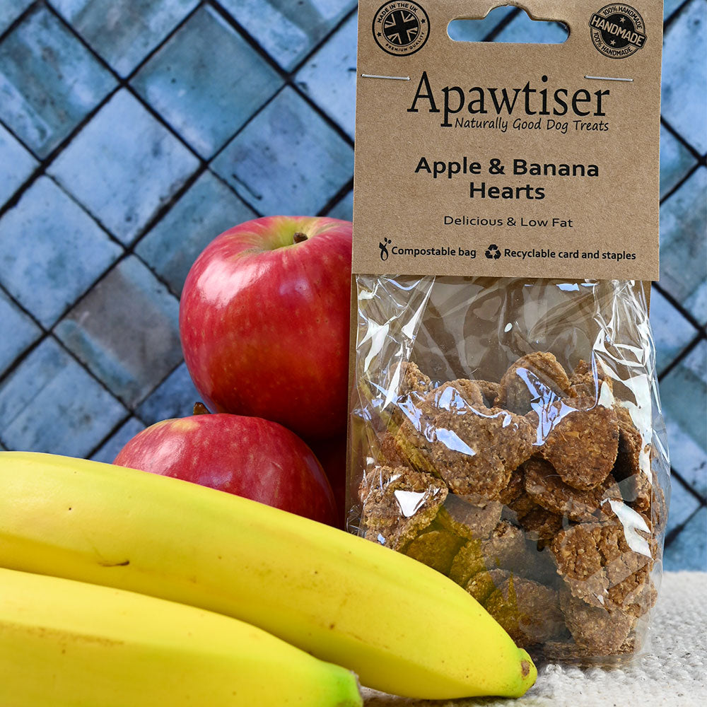 Apple and Banana Oaty Hearts image 4